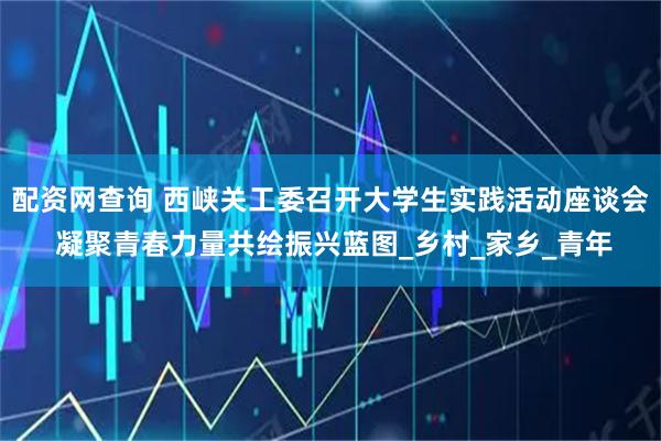 配资网查询 西峡关工委召开大学生实践活动座谈会 凝聚青春力量共绘振兴蓝图_乡村_家乡_青年